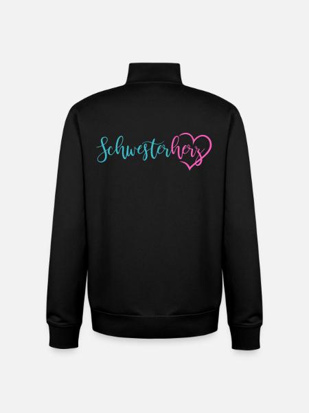 sis - Unisex Organic Zip Sweatshirt by Stanley/Stella - black