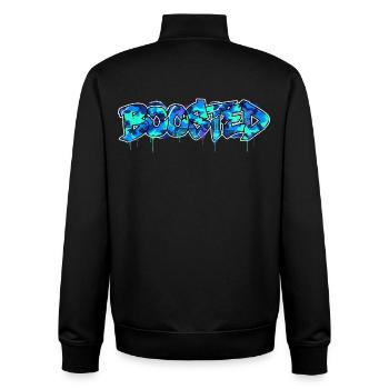 Boosted Camouflage Motiv für Turbo Schrauber - Unisex Organic Zip Sweatshirt von Stanley/Stella - Schwarz - Hinten - AI Model Male 185 light (185cm)