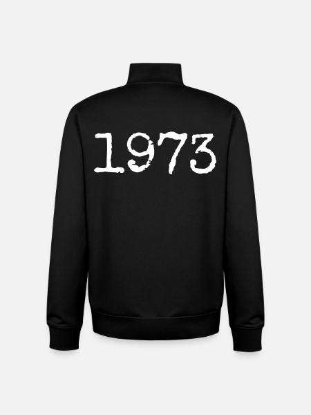 Legendär seit 1973 - Unisex Organic Zip Sweatshirt von Stanley/Stella - Schwarz