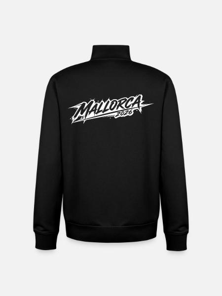 Mallorca 2026 - Unisex Organic Zip Sweatshirt by Stanley/Stella - black