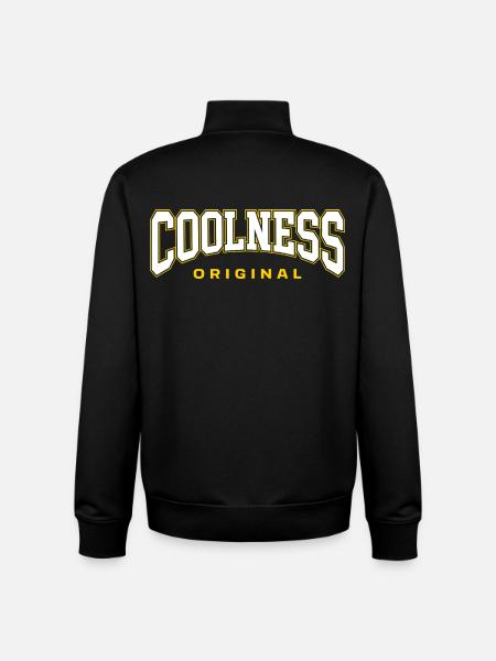 Coolness Original - Unisex Organic Zip Sweatshirt von Stanley/Stella - Schwarz