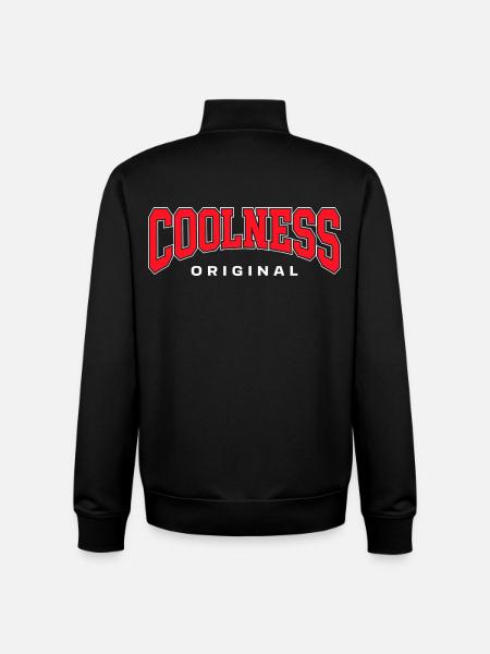 Coolness Original - Unisex Organic Zip Sweatshirt von Stanley/Stella - Schwarz
