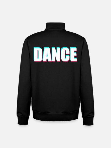 Danser - Sweat zippé unisexe en coton bio Stanley/Stella - noir