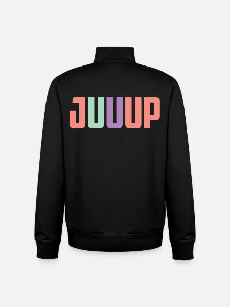 Juuup - Unisex Organic Zip Sweatshirt by Stanley/Stella - black