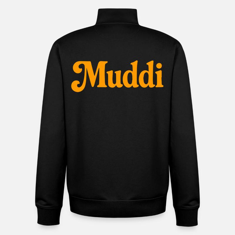 Muddi - Unisex Organic Zip Sweatshirt von Stanley/Stella - Schwarz