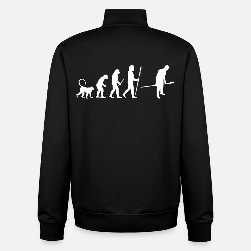 Développement de la boulangerie - Sweat zippé unisexe en coton bio Stanley/Stella - noir