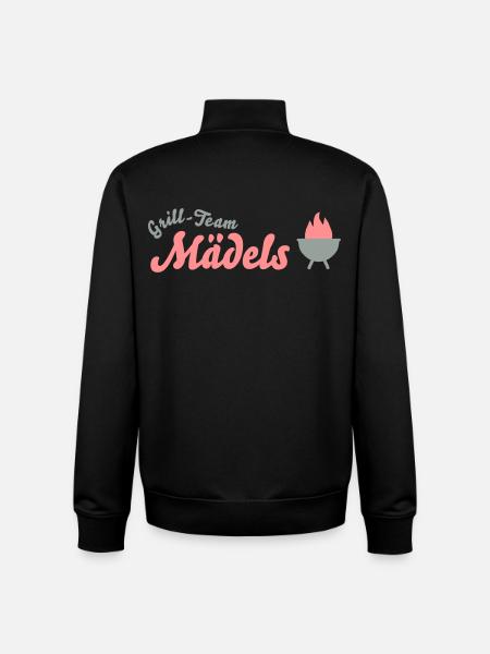 barbecue - Unisex Organic Zip Sweatshirt by Stanley/Stella - black
