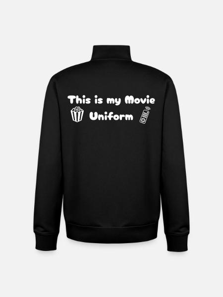 Filmabend - Uniform - Unisex Organic Zip Sweatshirt von Stanley/Stella - Schwarz