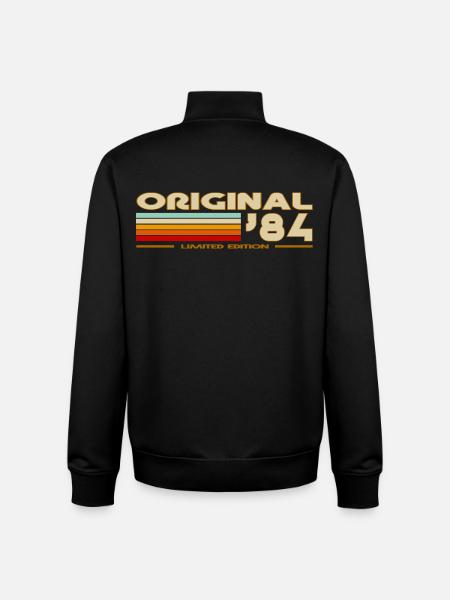 1984 - Unisex Organic Zip Sweatshirt by Stanley/Stella - black