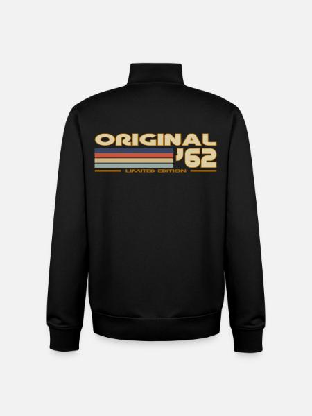 1962 - Unisex Organic Zip Sweatshirt by Stanley/Stella - black
