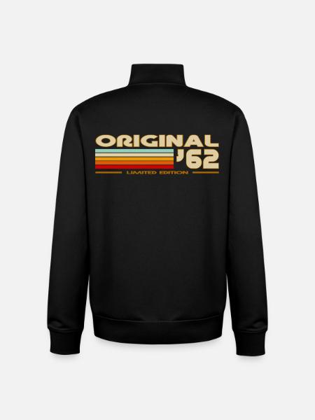 1962 - Unisex Organic Zip Sweatshirt by Stanley/Stella - black