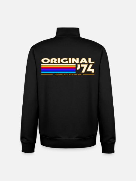 1974 - Sweat zippé unisexe en coton bio Stanley/Stella - noir