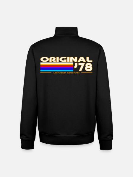 1978 - Unisex Organic Zip Sweatshirt by Stanley/Stella - black