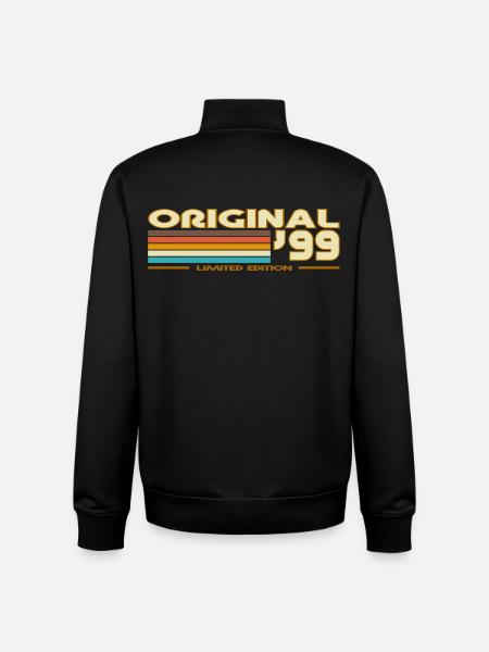 1999 - Unisex Organic Zip Sweatshirt by Stanley/Stella - black