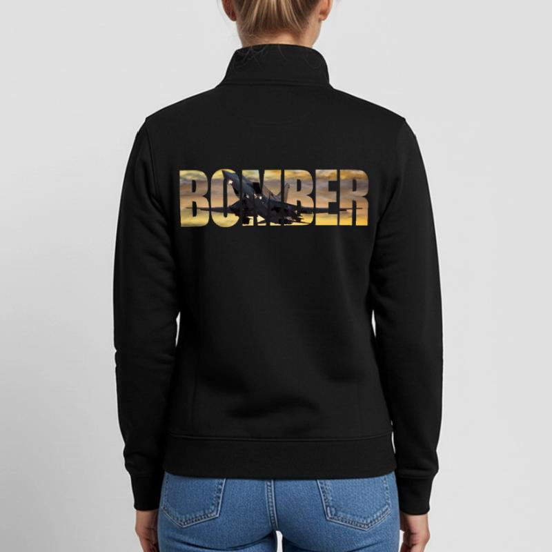 Bomber Tu-22 M3 Unisex Organic Zip Sweatshirt von Stanley/Stella
