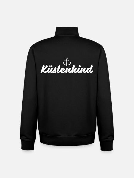 Küstenkind - Unisex Organic Zip Sweatshirt von Stanley/Stella - Schwarz