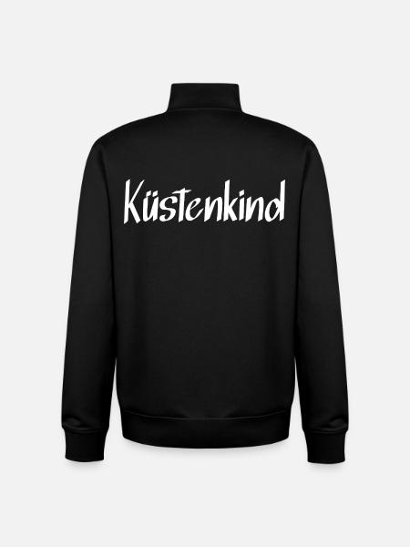 Küstenkind - Unisex Organic Zip Sweatshirt von Stanley/Stella - Schwarz