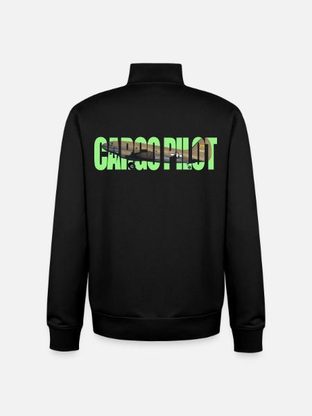 Cargo pilot C-46 - Unisex Organic Zip Sweatshirt von Stanley/Stella - Schwarz