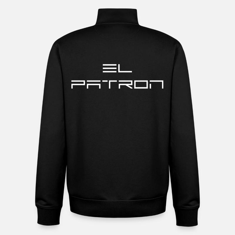 El Patron – Der Top-Dog Look - Unisex Organic Zip Sweatshirt von Stanley/Stella - Schwarz