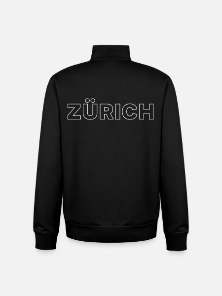 Zurich - Unisex Organic Zip Sweatshirt by Stanley/Stella - black