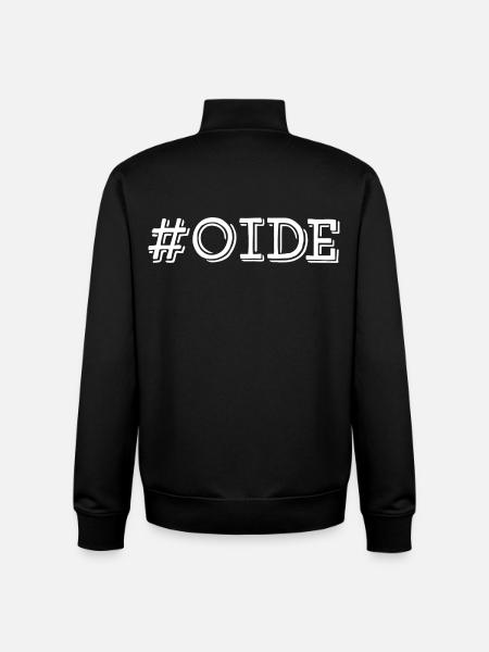 #OIDE - Unisex Organic Zip Sweatshirt von Stanley/Stella - Schwarz