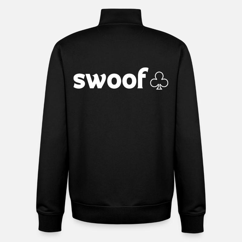 Leider fehlt das Designbild - Unisex Organic Zip Sweatshirt von Stanley/Stella - Schwarz