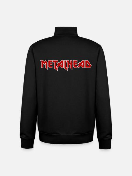 Metalhead - Unisex Organic Zip Sweatshirt by Stanley/Stella - black