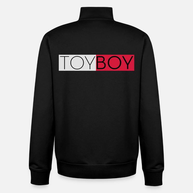ToyBoy2 - Sweat zippé unisexe en coton bio Stanley/Stella - noir