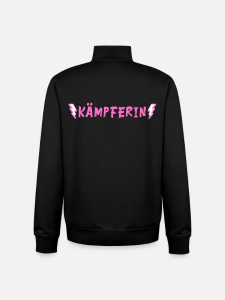 Fighter - Unisex Organic Zip Sweatshirt by Stanley/Stella - black