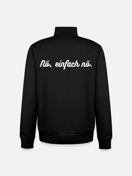 Heimatliebe Nord - Unisex Organic Zip Sweatshirt von Stanley/Stella - Schwarz