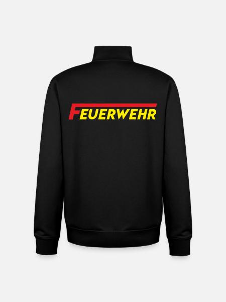 feuerwehr - Unisex Organic Zip Sweatshirt von Stanley/Stella - Schwarz