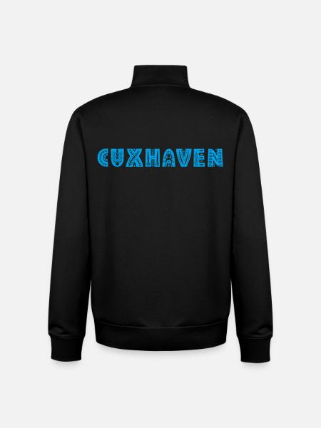 Cuxhaven - Sweat zippé unisexe en coton bio Stanley/Stella - noir