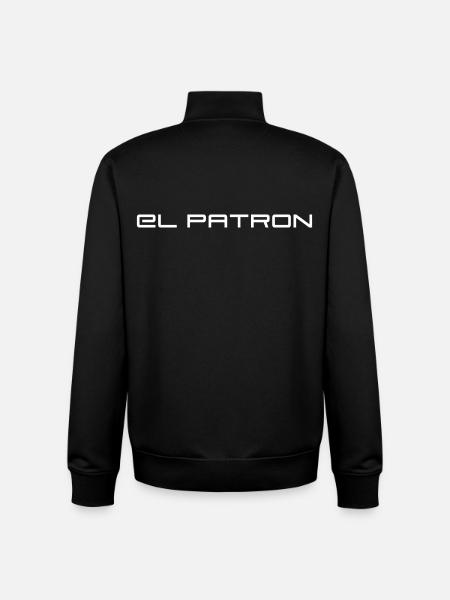 El Patron – Der Chef Look - Unisex Organic Zip Sweatshirt von Stanley/Stella - Schwarz