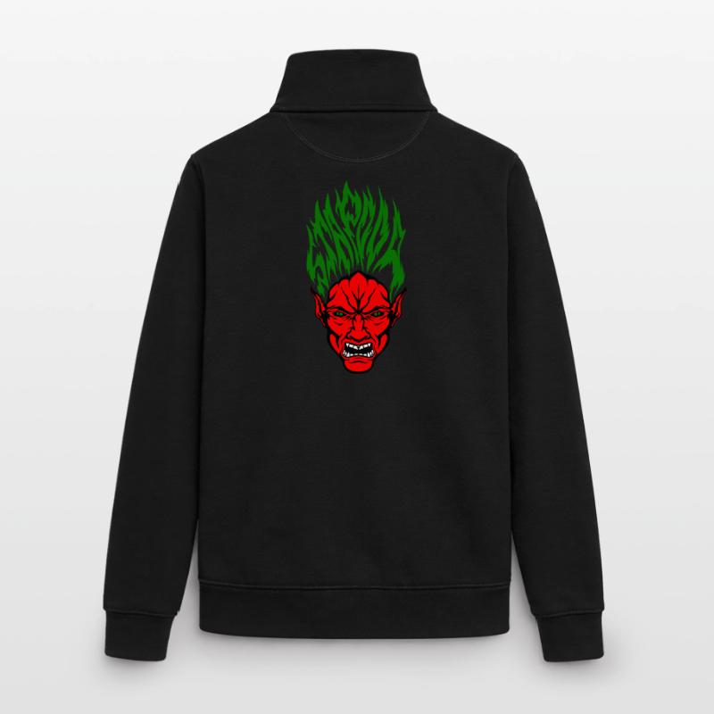 Stapooa Dämon Farbe Unisex Organic Zip Sweatshirt von Stanley/Stella