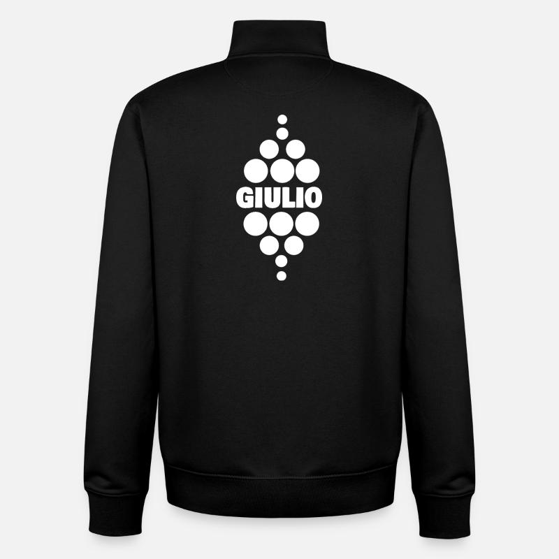 Giulio - Unisex Organic Zip Sweatshirt by Stanley/Stella - black