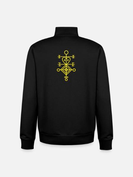 Astarstafur - Unisex Organic Zip Sweatshirt by Stanley/Stella - black