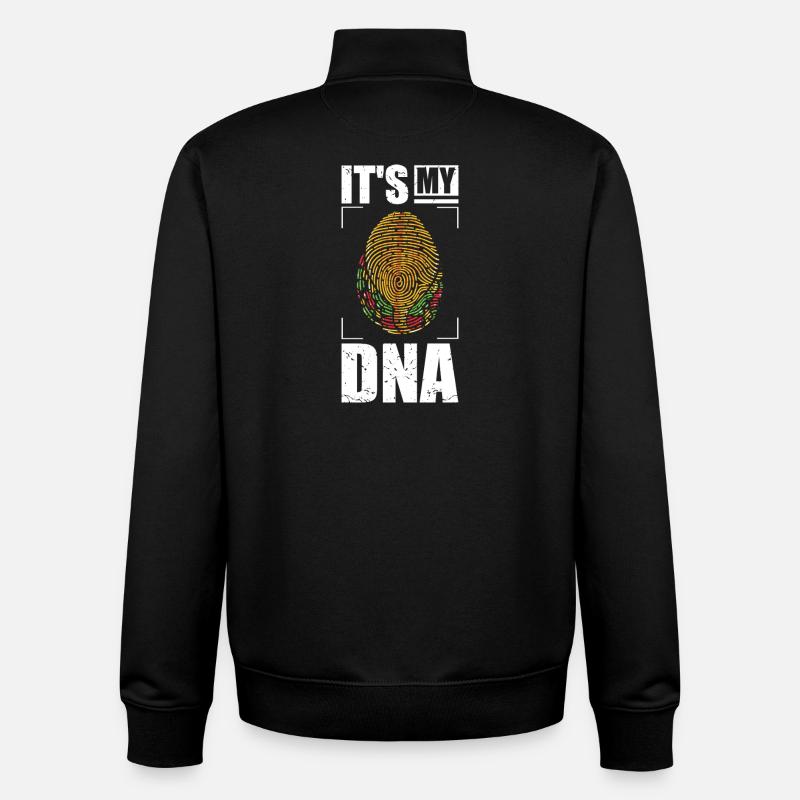 C’est mes TACOS DANN - Sweat zippé unisexe en coton bio Stanley/Stella - noir