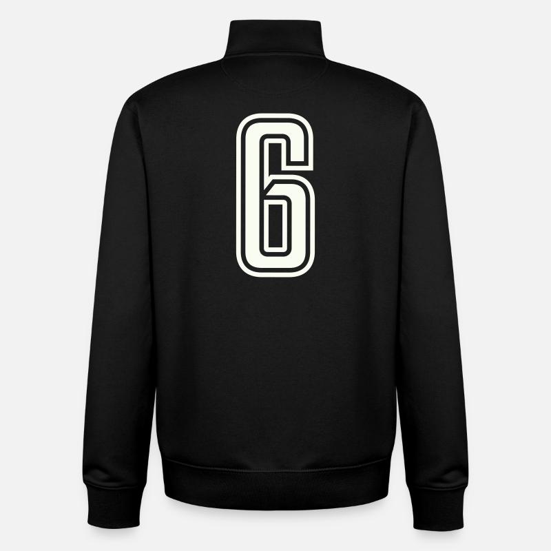 6 - Unisex Organic Zip Sweatshirt von Stanley/Stella - Schwarz