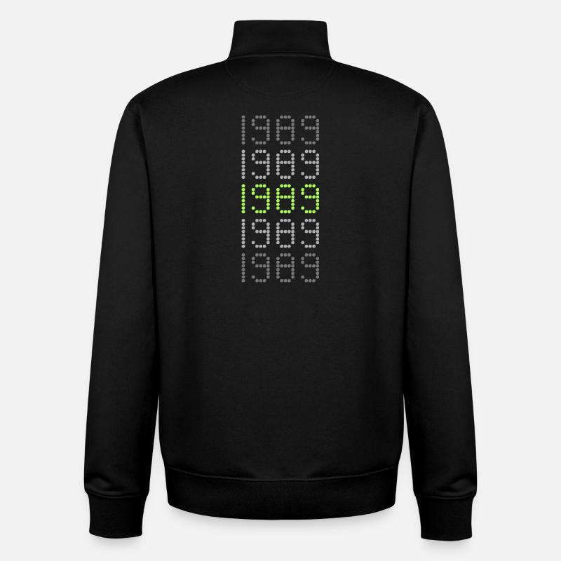 Style 1989 - Unisex Organic Zip Sweatshirt von Stanley/Stella - Schwarz