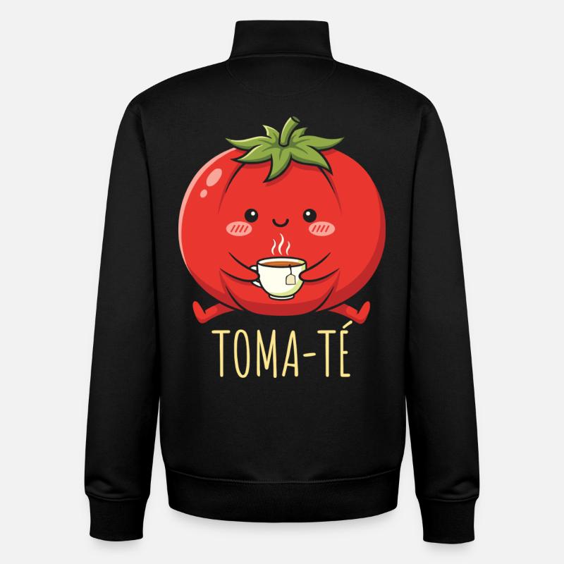 Funny Maestra School Spanish Teacher - Unisex Organic Zip Sweatshirt by Stanley/Stella - black