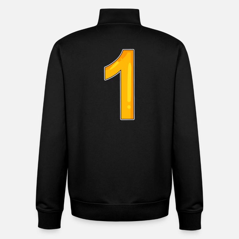 1 - Unisex Organic Zip Sweatshirt von Stanley/Stella - Schwarz