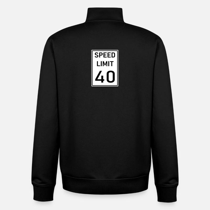 40 - Unisex Organic Zip Sweatshirt von Stanley/Stella - Schwarz