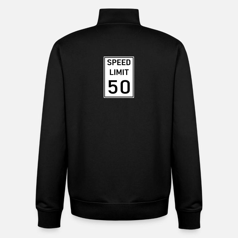 50 - Unisex Organic Zip Sweatshirt von Stanley/Stella - Schwarz