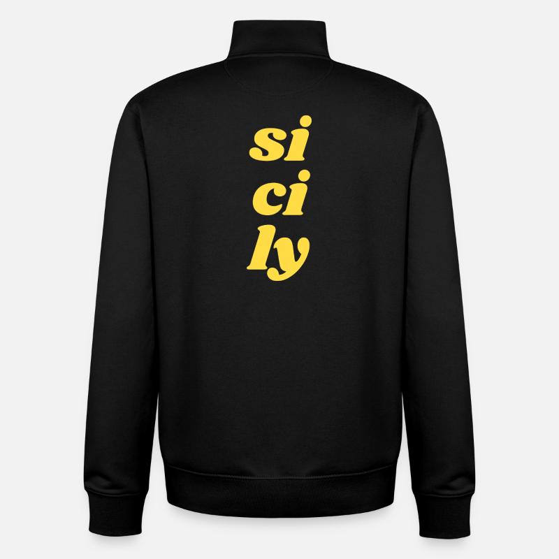 si ci ly - Unisex Organic Zip Sweatshirt von Stanley/Stella - Schwarz