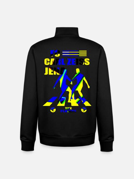 FC Carl Zeiss Jena - Unisex Organic Zip Sweatshirt by Stanley/Stella - black