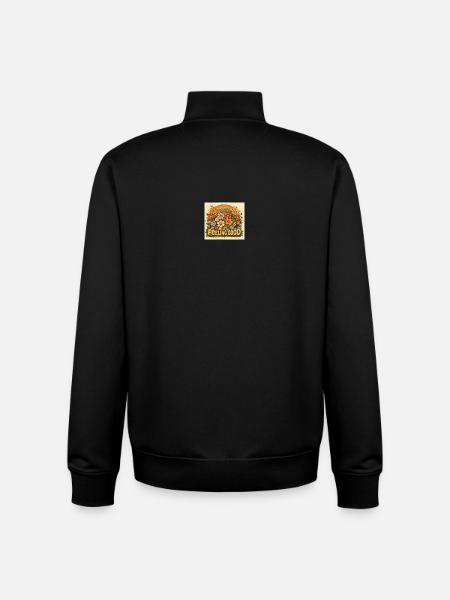 Feeling Good - Unisex Organic Zip Sweatshirt von Stanley/Stella - Schwarz