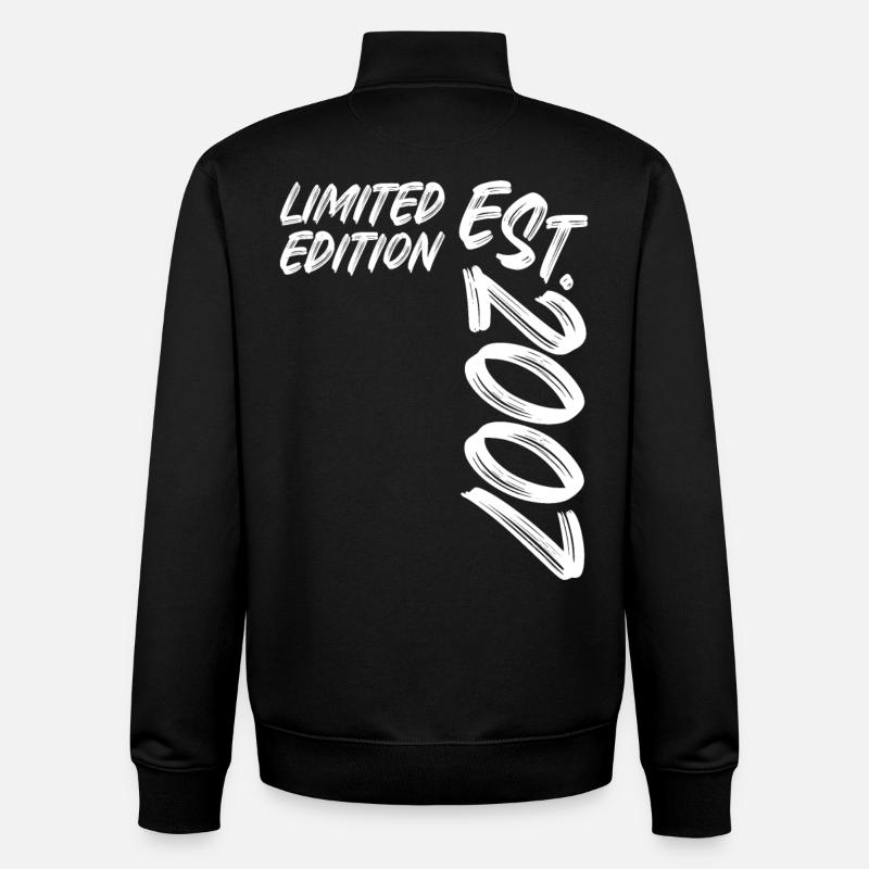Édition limitée Est. 2007 - Sweat zippé unisexe en coton bio Stanley/Stella - noir
