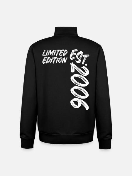 Édition limitée est. 2006 - Sweat zippé unisexe en coton bio Stanley/Stella - noir