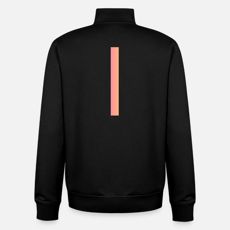 I - Sweat zippé unisexe en coton bio Stanley/Stella - noir