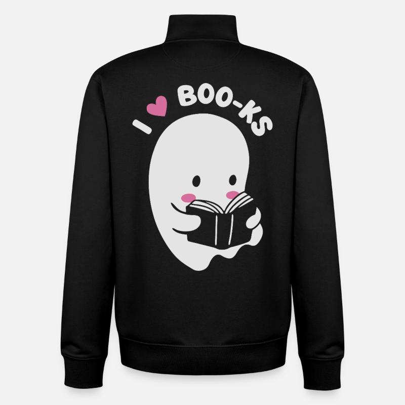 J’adore les bobos - Sweat zippé unisexe en coton bio Stanley/Stella - noir